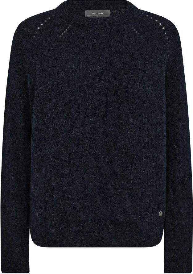 MOS MOSH Gebreide pullover met raglanmouwen model 'Tammy Thora'