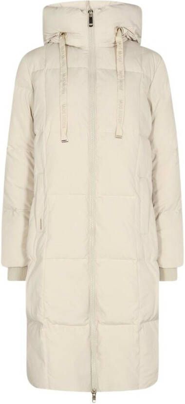 MOS MOSH Gewatteerde lange jas met opstaande kraag model 'Nova' - Foto 2