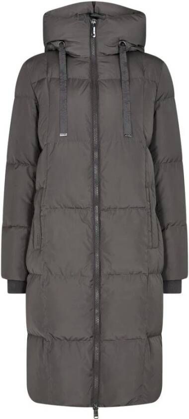 MOS MOSH Gewatteerde lange jas met opstaande kraag model 'Nova' - Foto 3