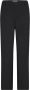 MOS MOSH Zwarte broek met hoge taille en box fit Black Dames - Thumbnail 1