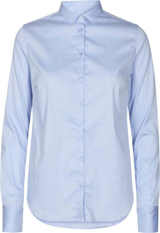 MOS MOSH Stijlvol en Comfortabel Tilda Shirt 131700 Blue Dames