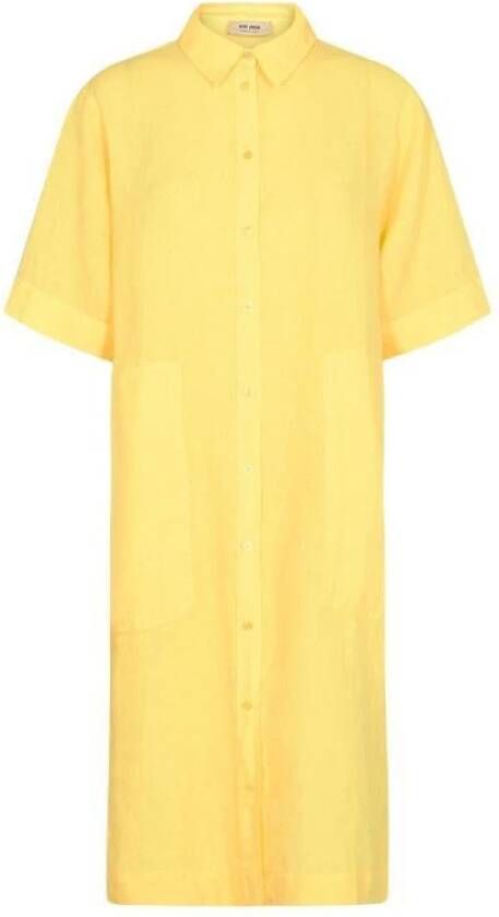 MOS MOSH Shirt Dresses Yellow Dames