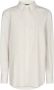 MOS MOSH Wijdvallende Mmelinda Katoenen Shirt 156110 Sea Salt White Dames - Thumbnail 1