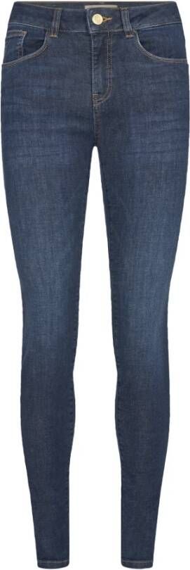 MOS MOSH Stijlvolle en tijdloze skinny jeans voor vrouwen Blue Dames