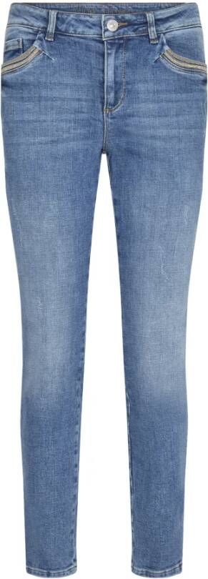 MOS MOSH Skinny Mmsumner Vivid Jeans 155050 Blauw Blue Dames