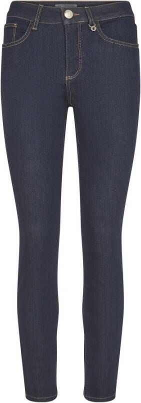 MOS MOSH Donkerblauwe Vice Hybrid Jeans Gray Dames