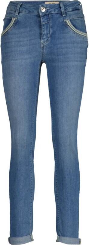 MOS MOSH Skinny jeans Blauw Dames