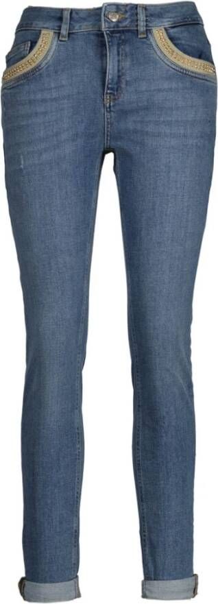 MOS MOSH Skinny jeans Blauw Dames