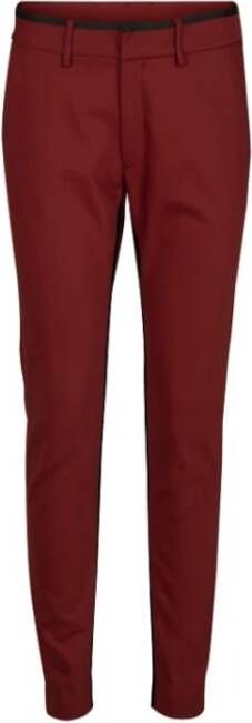 MOS MOSH Slim-fit Trousers Rood Dames