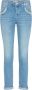 Mos Mosh high waist skinny jeans Naomi Sansa light blue denim - Thumbnail 10