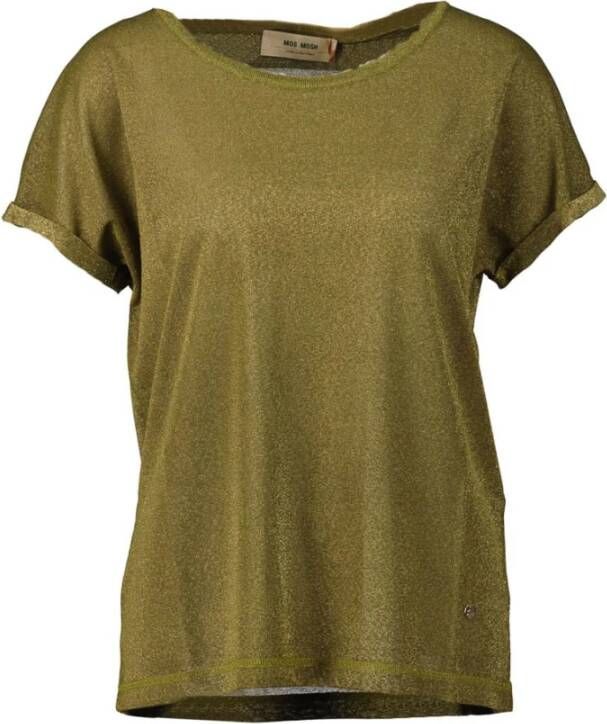 MOS MOSH Stijlvolle T-Shirt Nu Kopen! Green Dames