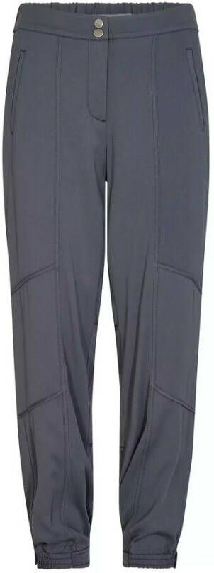 MOS MOSH Tapered Trousers Grijs Dames