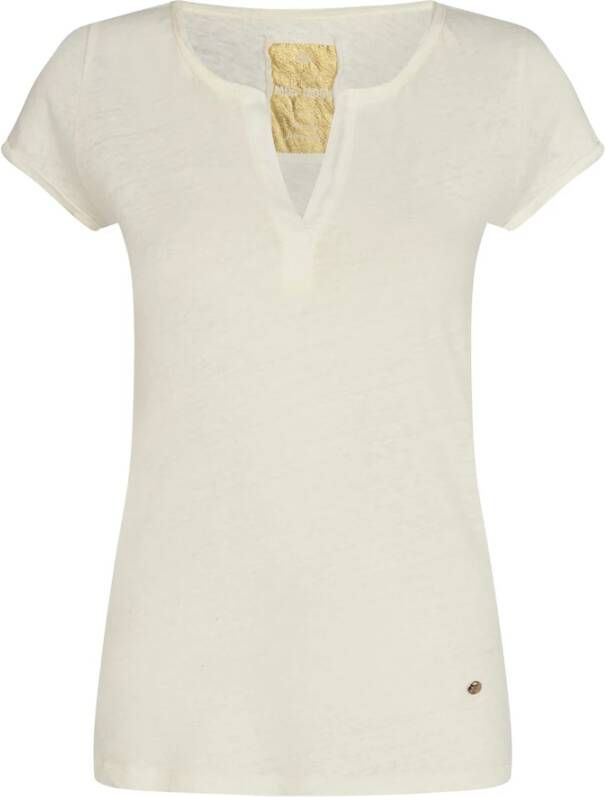 MOS MOSH Troy Tee SS 117440 Wit Dames