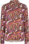 MOS MOSH Vivid Viola Overhemd met Lange Mouwen Multicolor Dames - Thumbnail 3