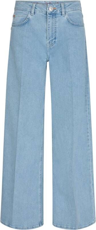 MOS MOSH Jeans met labelpatch model 'Hailee'