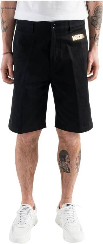 Moschino 0345-0221 Shorts casual Zwart Heren