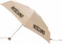 Moschino Supermind Paraplu met Beige en Zwart Print Beige Dames - Thumbnail 3