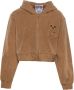Moschino Teddy Bear-geborduurde hoodie Brown Dames - Thumbnail 1