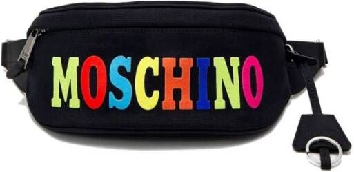 Moschino Multicolor Logo Heuptas One Size Black Unisex