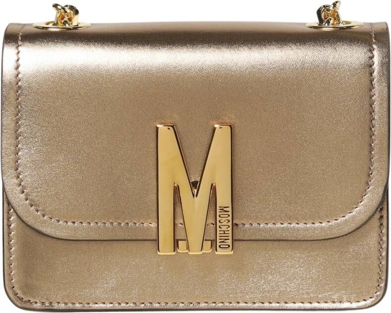 Moschino Stijlvolle Cross Body Tas Beige Dames