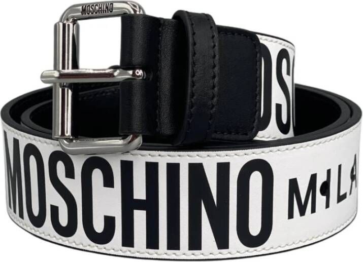 Moschino Belts Wit Unisex