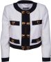 Moschino Upgrade je garderobe met deze blazer White Dames - Thumbnail 1
