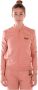 Moschino Stijlvol Logo Rits Sweatshirt Pink Dames - Thumbnail 1