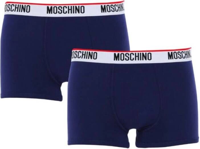 Moschino Bottoms Blauw Heren