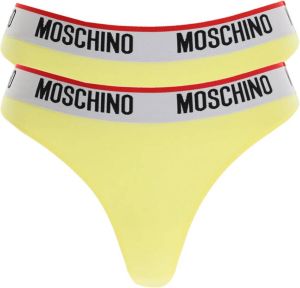 Moschino Bottoms Geel Dames