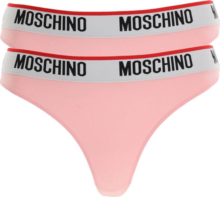 Moschino Roze Intimo Perizoma Ondergoed Pink Dames