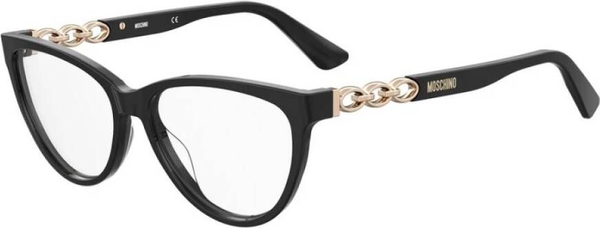 Moschino Bril met Glamoureus Design Black Dames