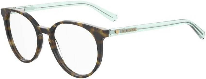 Moschino Stijlvolle brilmonturen voor vrouwen Multicolor Dames
