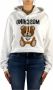 Moschino Stijlvolle Fleece Trui White Dames - Thumbnail 1