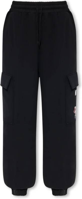 Moschino Cargo sweatpants Zwart Dames