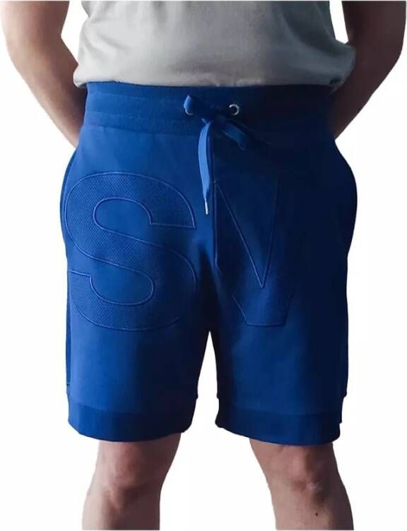 Moschino Casual korte broek Blauw Heren