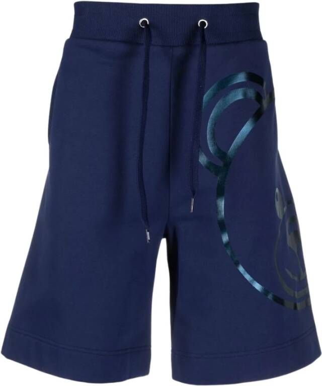 Moschino Casual korte broek Blauw Heren