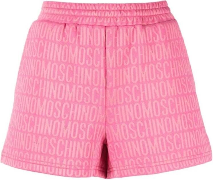 Moschino Casual korte broek Roze Dames