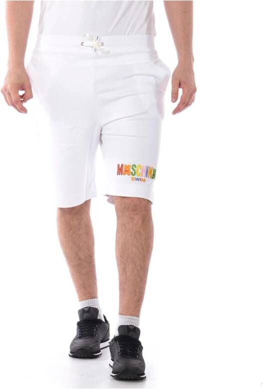 Moschino Casual shorts voor heren White Heren