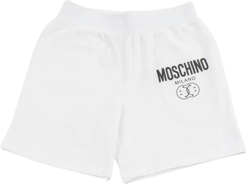 Moschino Casual korte broek Wit Heren