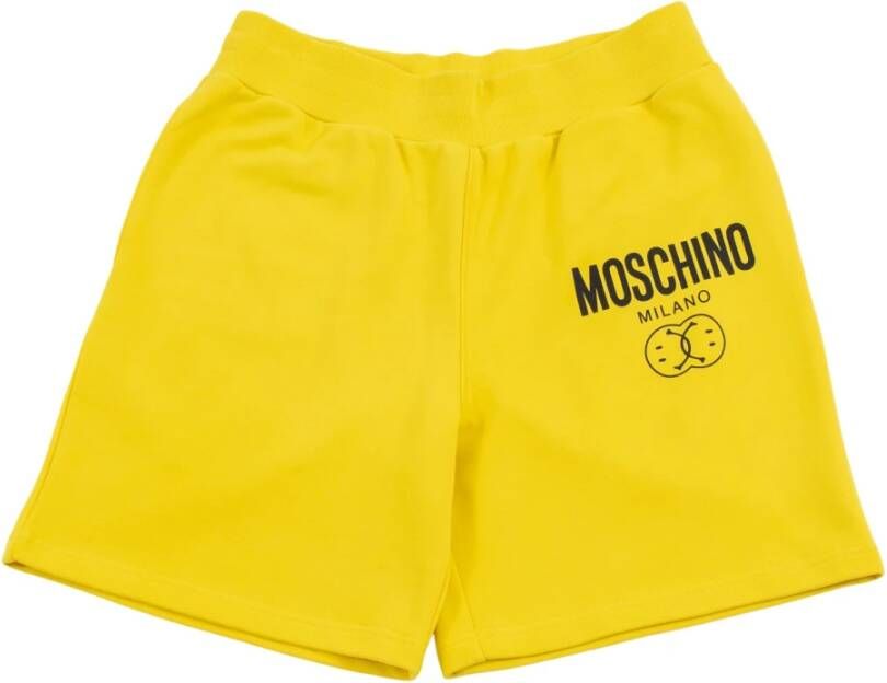 Moschino Casual Shorts Geel Heren