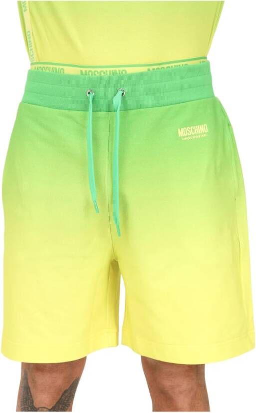 Moschino Casual Shorts Groen Heren
