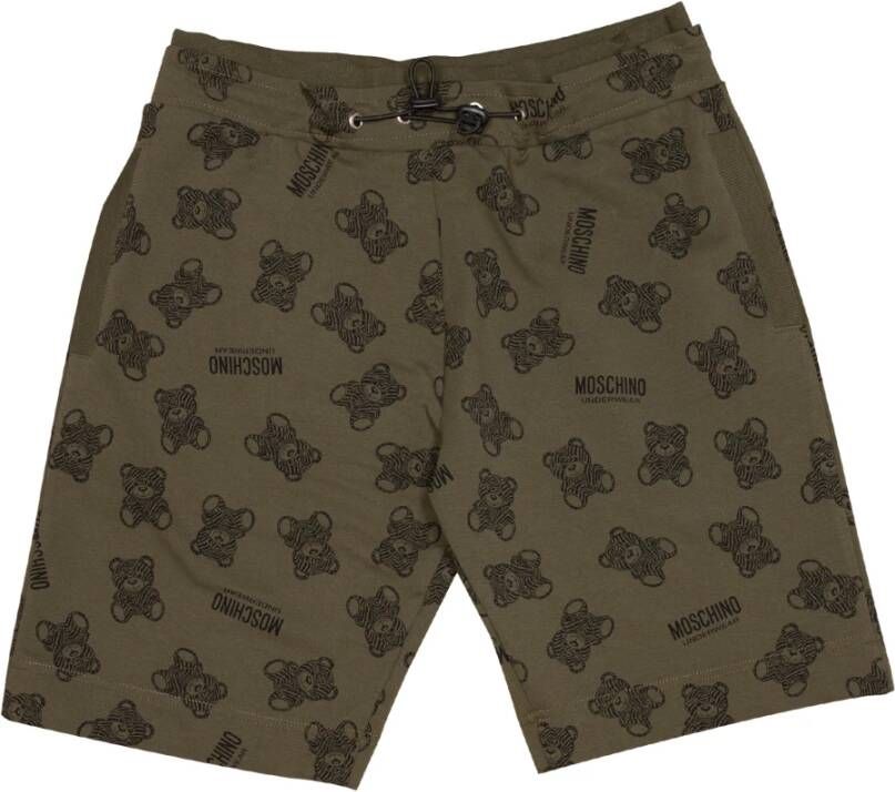 Moschino Casual Shorts Groen Heren