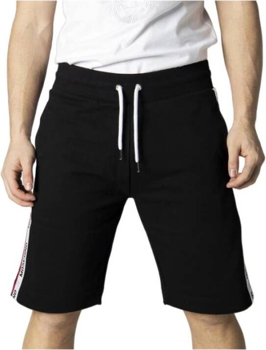 Moschino Zwarte casual shorts voor heren Black Heren