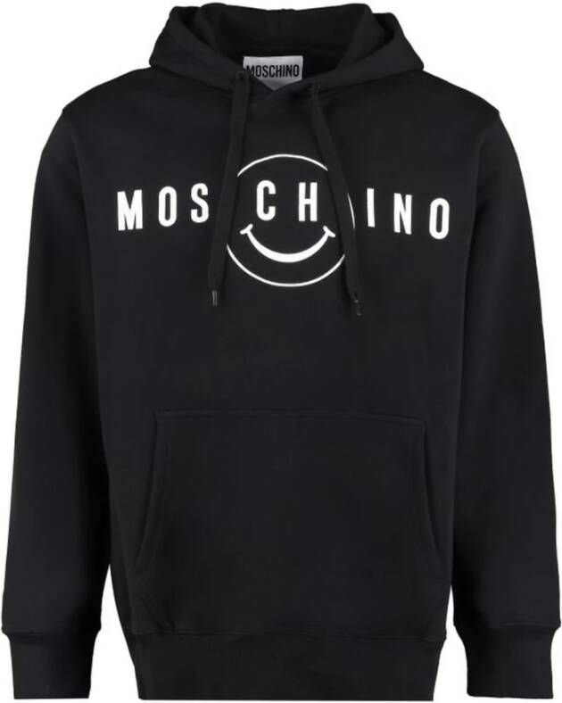 Moschino Clothing's Hoodie Zwart Heren
