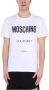 Moschino Stijlvolle T-shirts voor Mannen en Vrouwen White Heren - Thumbnail 3