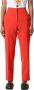 Moschino Stijlvolle Cropped Broeken Red Dames - Thumbnail 2
