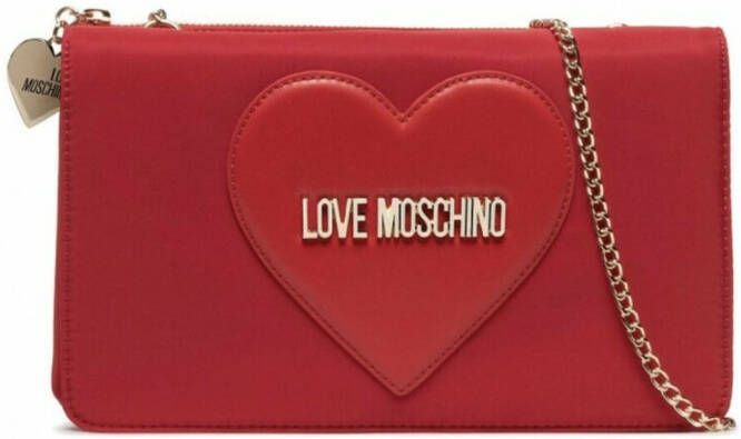 Love Moschino Schoudertas Stijlvol en Compact Red Dames