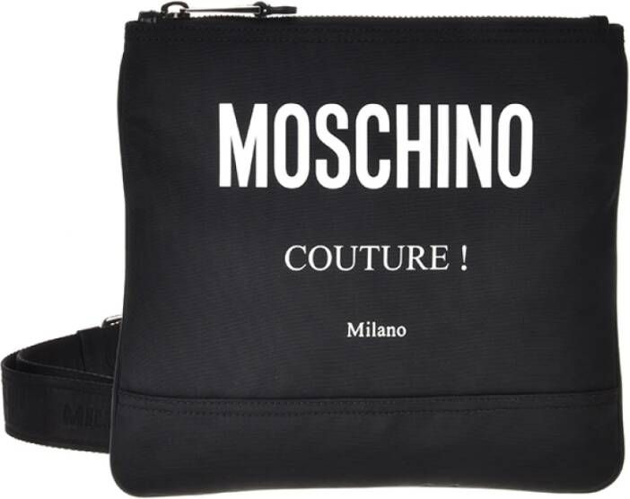 Moschino Zwarte tassen met stijl Black Heren