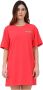 Moschino Katoenen T-shirt met korte mouwen voor vrouwen Pink Dames - Thumbnail 3
