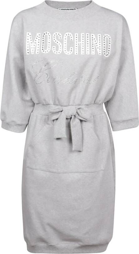 Moschino Grijze Day Dress Stijl 042855261485 Gray Dames